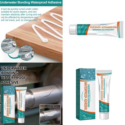 120ml Underwater Bonding Waterproof Adhesive for Repair Leaks Cracks Underwater Equipment Water Pipe Fish Tank Pool