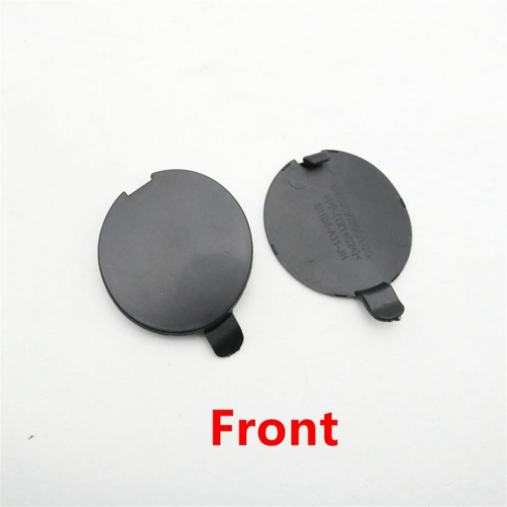 Vuzmode Front Rear Bumper Trailer Cap Tow Hook Cover Shell,