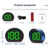 KMH/MPH GPS Car Digital Speedometer Plug&Play Vehicle Speed Meter  Tachometer
