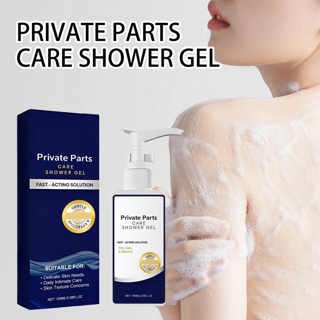 Private Parts Care Shower Gel Gentle Nourishing Body Wash Refreshing And Non-tight Private Area Care,100ml