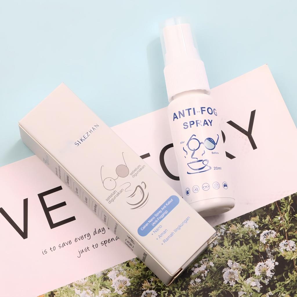 Anti Fog Spray for Car Windshield Glass, Eyeglass Lens and Mirror, Multi-Purpose Defogger Cleaner and Protective Coating Agent