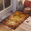 1pc Retro Navigation Map Bathroom Absorbent Mats Anti-Slip Mats Home Decor Supplies Carpets Home Kitchen Floor Mats
