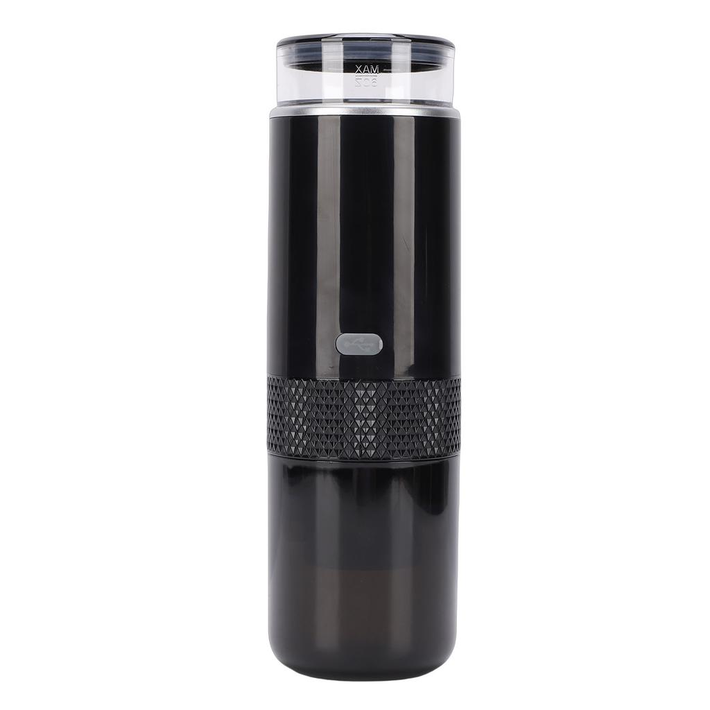 Portable Coffee Maker USB Rechargeable Cordless Coffee Machine for Ground Coffee Capsules