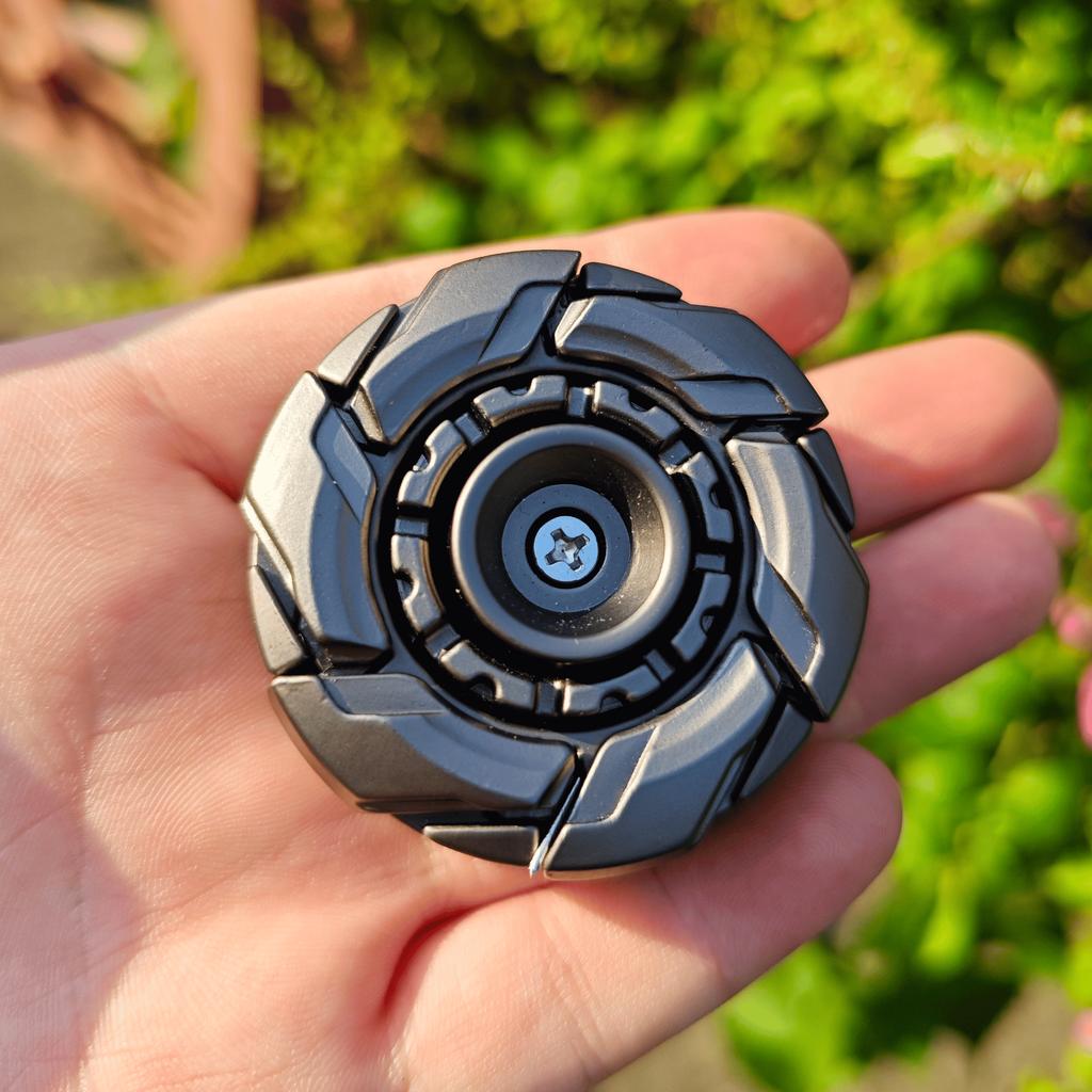 EDC Fidget Sliders Fidget Toys Stress Relief For Adults Magnetic Metal Irritable Mood Buster Open Armor Spinning TopFidget Toys