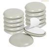 K1AE 25mm Thick Furniture Pad Auto Adhesive Not Slip Protectors Upgrades 12pcs for Hard Floor Defense & Quiet Gliding