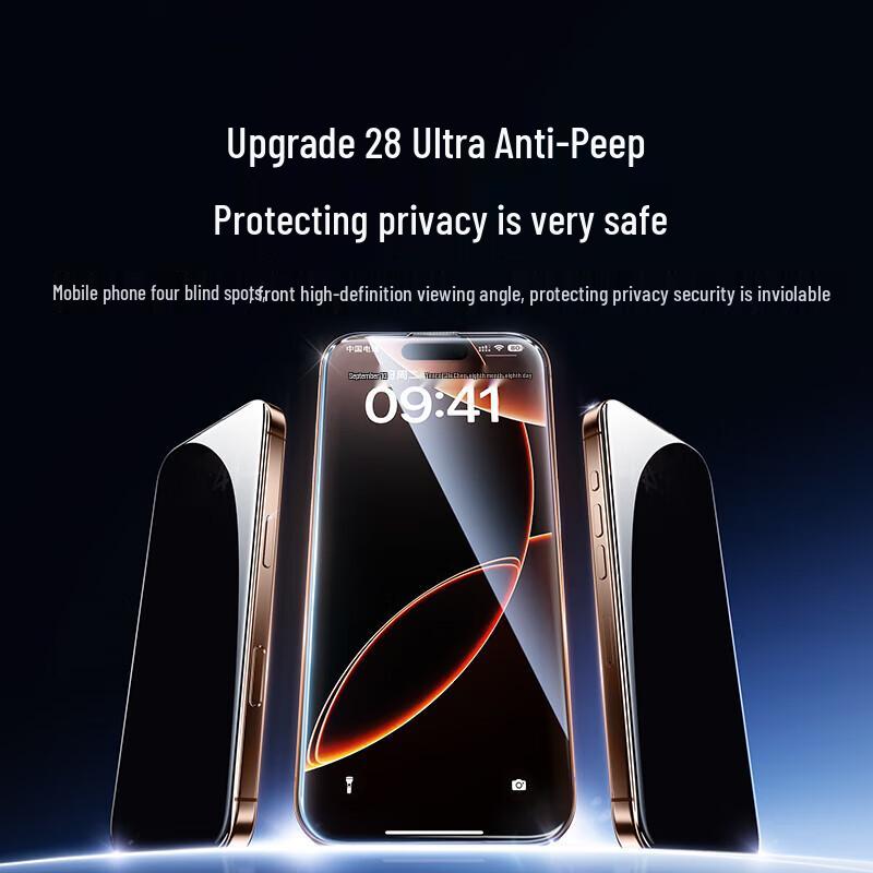 

Ugreen Anti-Peep Tempered Glass Screen Protector for iPhone 16 Pro Max