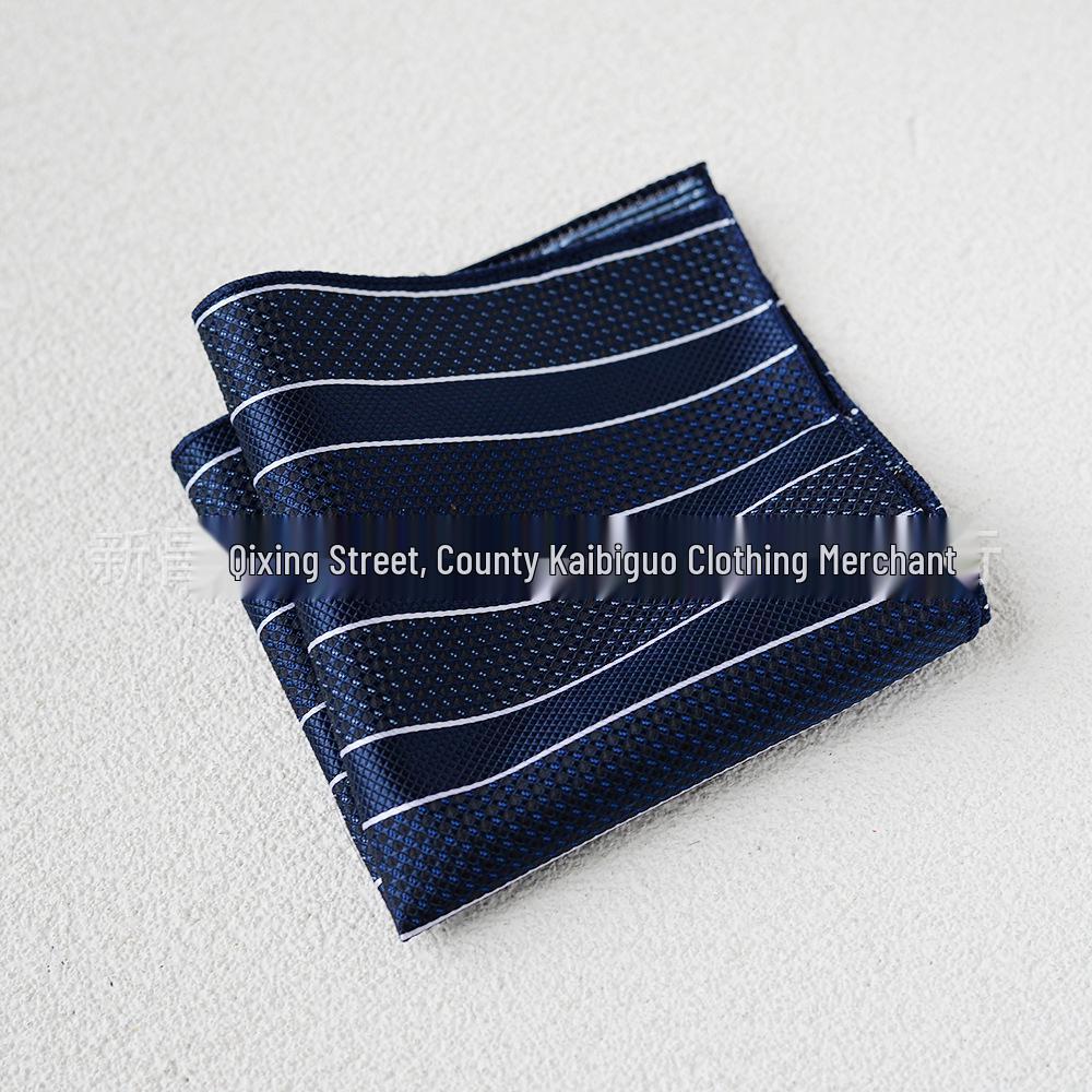 Britischer Retro-Blumen-Einstecktuch: Herren Business-Anzugtaschentuch im koreanischen Stil Formale Kleidung Accessoire