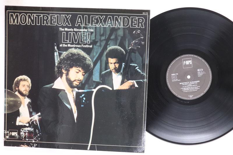 LP Record MONTY ALEXANDER Montreux Alexander Live At The M 0068170 MPS 1977 Germany Jazz Used