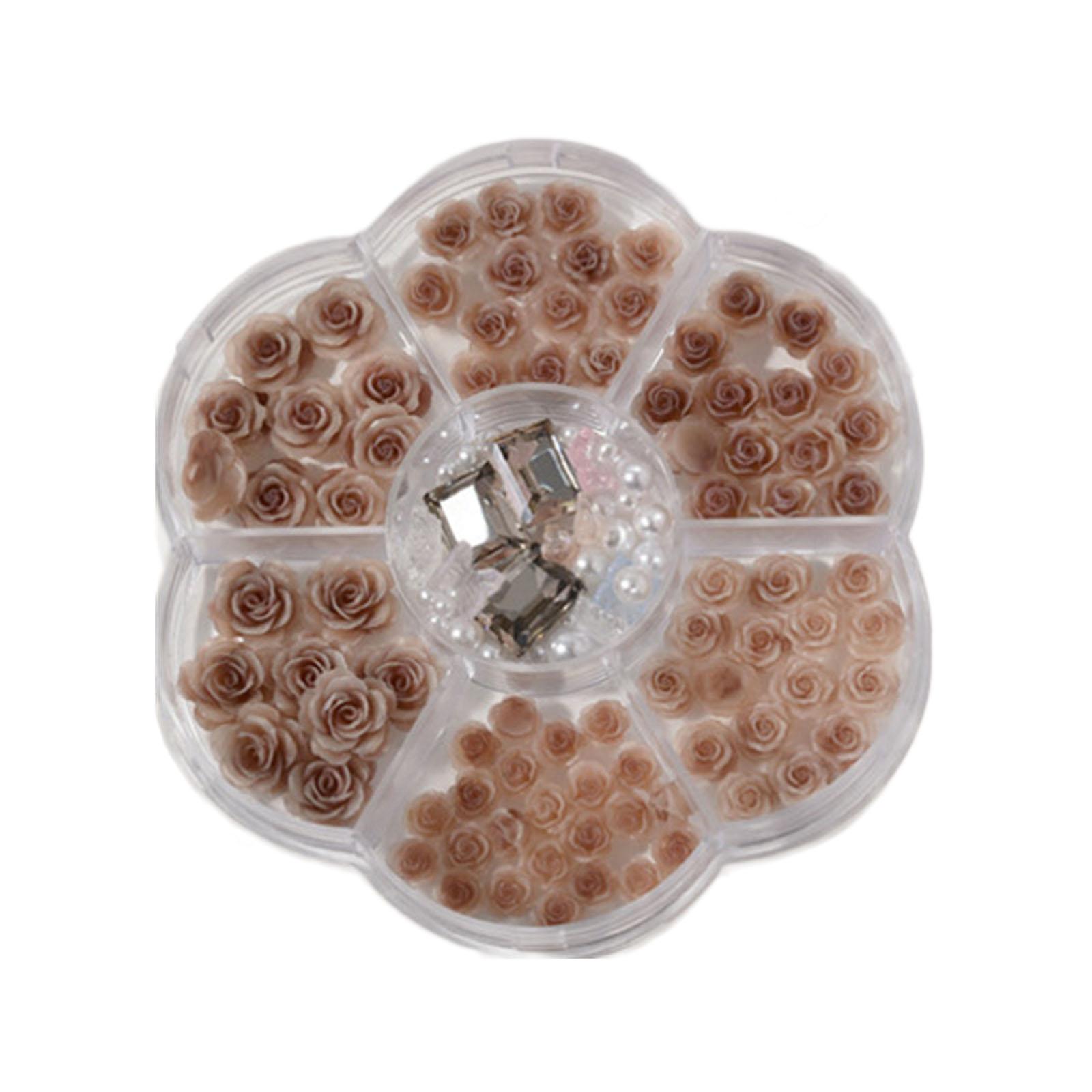 

Стразы для ногтей 3D Цветы Подвески для ногтей Прямоугольные кристаллы для ногтей Драгоценные камни Жемчуг Бусины Подвески для дизайна ногтей Украшения для дизайна ногтей 1