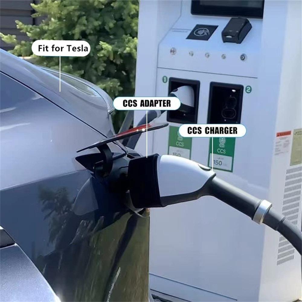 CCS 1 Charger Adapter for Tesla Model 3/S/X/Y Tesla CCS 1 Adapter Up to 250KW