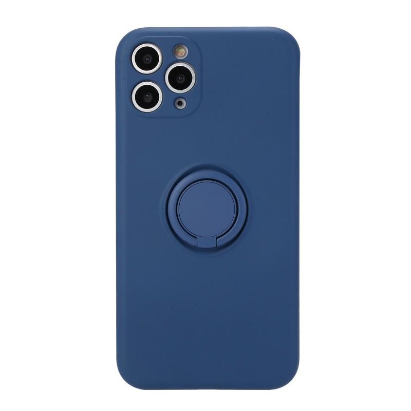Liquid Silicone Phone Case With Ring Stand IPhone 15 Ultra 14 Pro Max 13 12 11 X Series Full Cover Shockproof Magnetic
