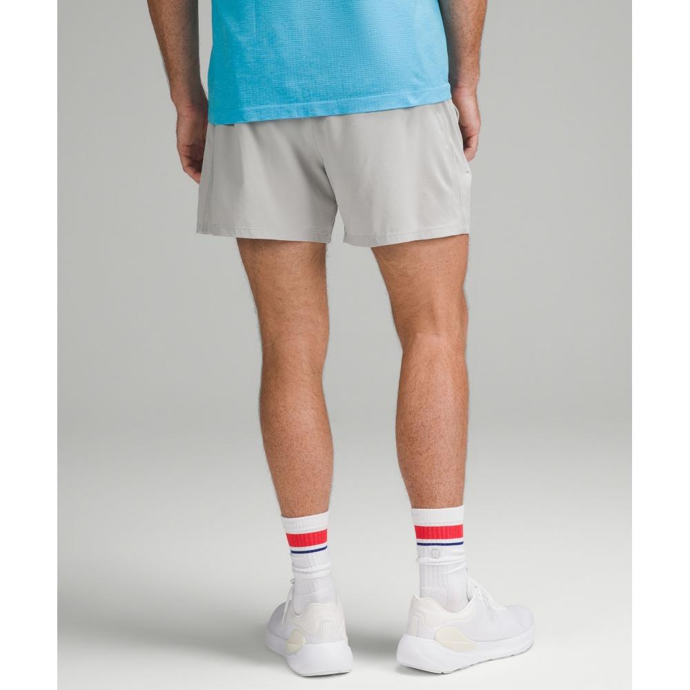 Lululemon Pace Breaker Linerless Short 5  Seal Grey