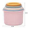 7 Pcs Stacking Cups Animal Silicone Colored Children s Stacking Cup Toys Baby Splashing Bath Toys