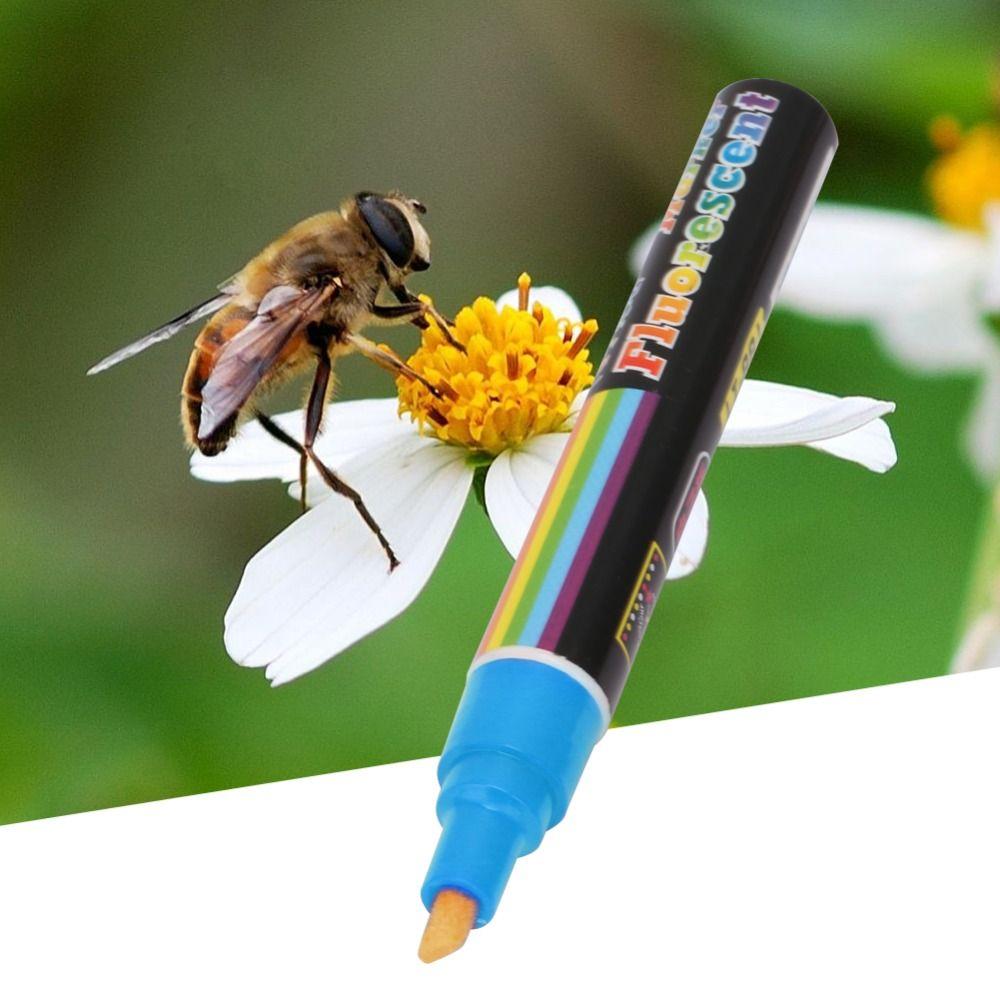 1Pcs Plastic Bee Queen Marker Pen Blue Bee Keeping Tool New Bee Marking Pen for Queen Bee Marking