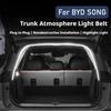 Rear Trunk LED Light Bar Strips Trunk Interior Decorative Lamp Strip Fit For BYD SONG Auto Interior Accessories
