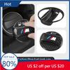 New Car LOGO Carbon Fiber Tank Cover Fuel Tank Air Cap Trim #98 #95 For E46 E90 E60 F10 E39 F30 E36 F20 E87 E90 E70 G60