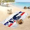 France National Football Team Printed Beach Towel Quick Dry Soft TowelPortable Large Rectangular Beach Blanket for Travel Swimming Pool