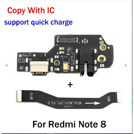 Xiaomi Redmi Note 10 Pro 10s 11 11s Pro 4G 5G için Test Edildi USB Şarj Portu Dock Kartı Konektörü Ana FPC Anakart Esnek Kablo