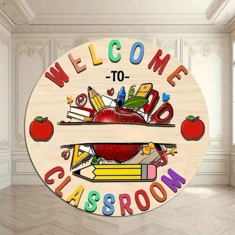 Decorative Metal Wall Art Sign Tin Painting 20x20 cm