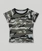 CHICKS Camo Slim Fit Basic T-Shirt Melange