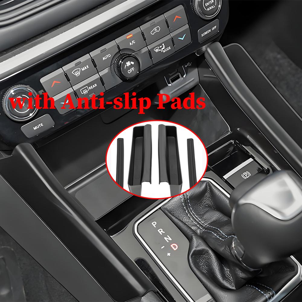 Car Center Console Gear Shift Storage Box Armrest Organizer Tray for Jeep Compass 2025-2025 Stowing Tidying Interior Accessories