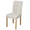 Durable Elastic Stretch Dining Chair Cover Spandex Waterproof Chair Cushion Cover Jacquard Solid Color Seat Covers Home Dining
