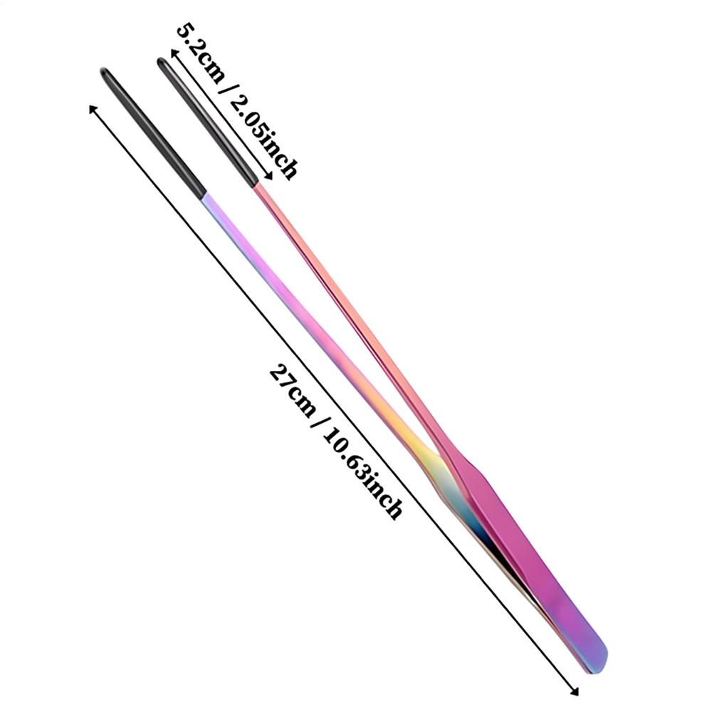 

Feeding Tongs Terrarium Tools Feeder Silicone Head Non Slip Accessories Tools for Snakes Spider Lizards Pet Aquatic Plants Home