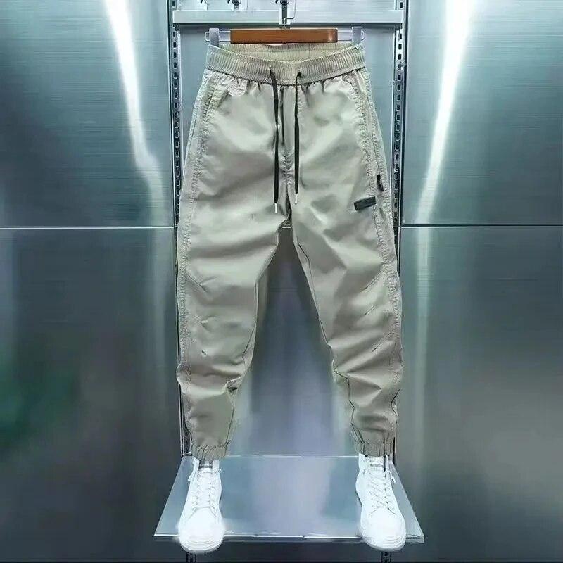 Baumwolle Jogger Cargo Hosen Männer Street Hip Hop Jogginghose Männlichen Casual Harem Hosen Sommer Harajuku Hosen Männer