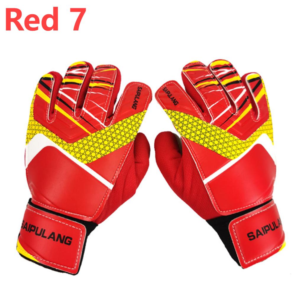 Volwassenen Kinderen Professionele Voetbalkeepershandschoenen Vingerbescherming Doel Dikker Latex Voetbalhandschoenen Voor Futbol Futebol Doel