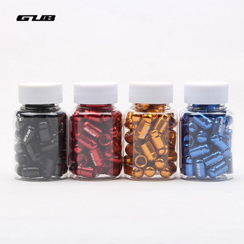 GUB Presta Valve Cap CNC Aluminum Alloy Dust Cover for Road & Mountain Bikes