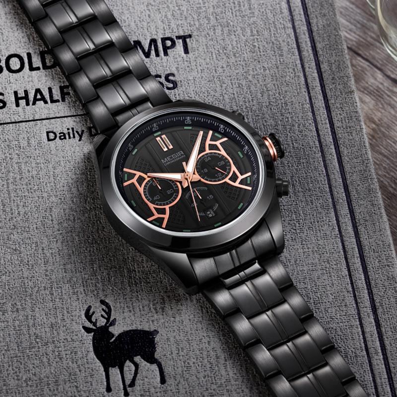 [Taste Has Always Been Exquisite, And It Cannot Be Settled On] Racing Series Multi-Functional Chronograph Quartz Men'S Watch