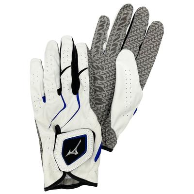 Mizuno Luvas de Park Golf LG C3JGPC01 M W-GRIP Branco/Azul