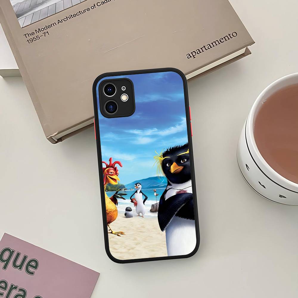 Chicken J-Joe Surf Phone Case For IPhone 16 15 14 13 12 11 Pro Max 7 8 6 6s Plus Matte Cover