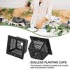 10 Pack of Plastic Net Pots for Efficient Aeration In Aquaponic Gardening