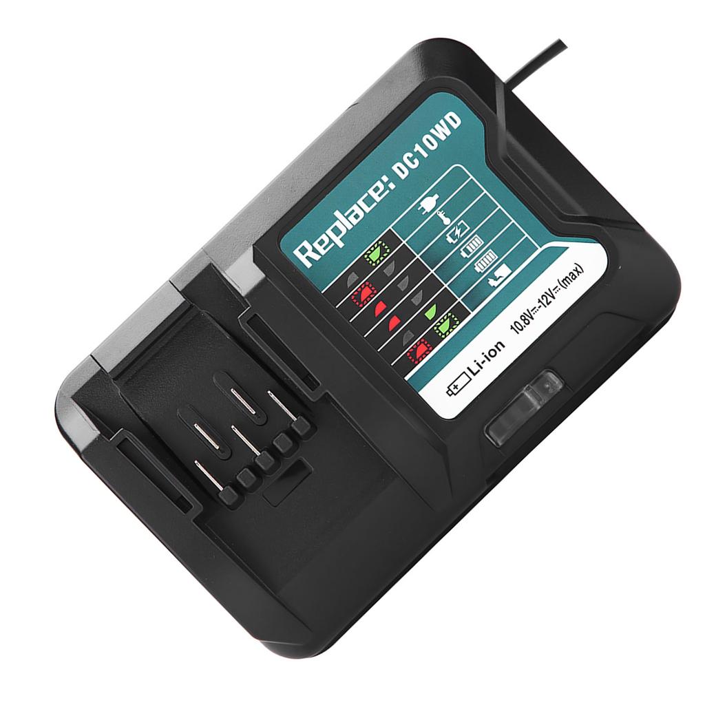 Fast Lithium Battery Charger for 10.8V 12V Makita DC10WDBL1015