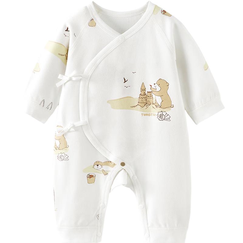 Tongtai Newborn Baby Pure Cotton Butterfly Romper 59cm