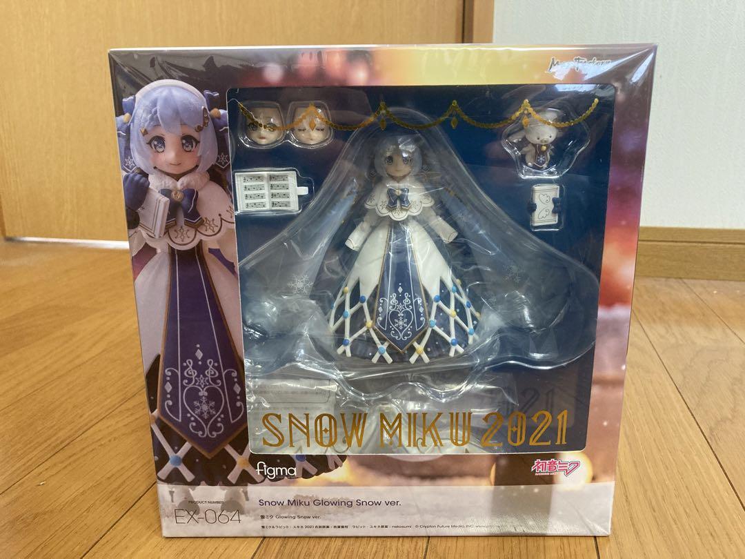 

[USED] figma EX-64 Snow Miku: Glowing Snow ver.