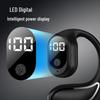FN-98 Air Conduction Sports Earphones: Long Battery Life, Bluetooth, Digital Display, Non-In-Ear