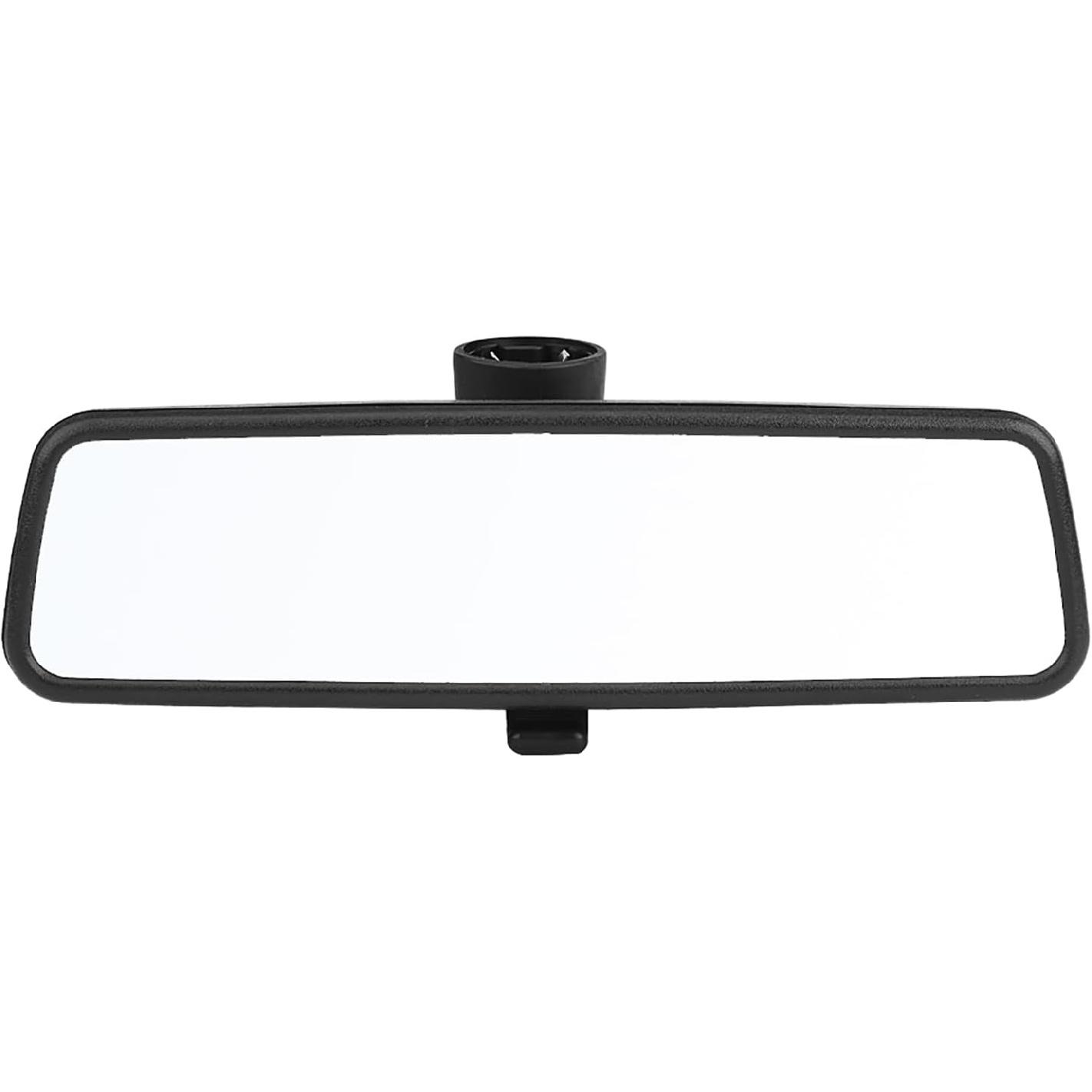1PC Interior Rear View Mirror 3B0857511G Robust Plastic Housing Car Interior Inner Rearview Mirror Compatible with B5 MK4 1999-2005 (Black)