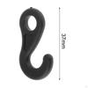 10 Pieces Bungee Cord Hooks Elastic Rope Hook Lamp Holder Tent Shock End for