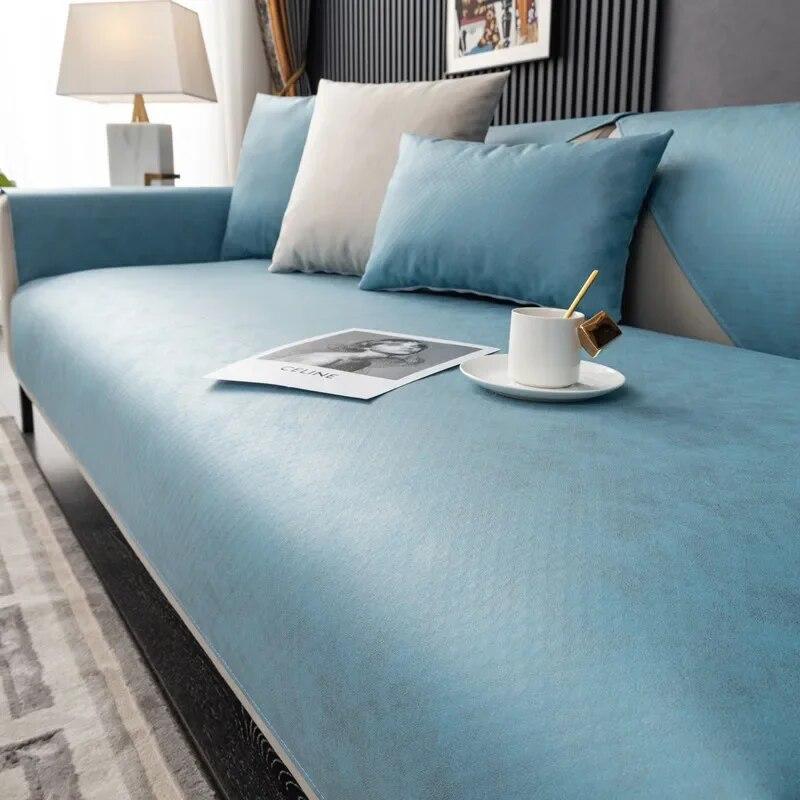 Waterproof Sofa Towel Mat Non-Slip L Shape Corner Sofa Slipcovers for Living Room Septuria Cats Dogs Kids Couch Covers Protector