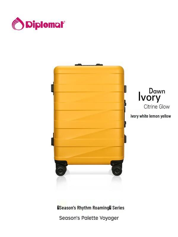 Diplomat TC-26032 Fashion Color-block Carry-on Luggage