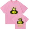 Rock Band Tokio Hotel Arena Tour 2026 Merch Magliette Unisex Moda Unisex Maglietta a Maniche Corte Vintage Magliette in Cotone di Alta Qualità