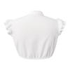 Women's Oktoberfest Crop Shirt Ruffled Sleeve Button Front Bavarian Style Traditional Blouse Lightweight Fabric Summer Top