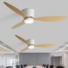 Ceiling Fan Light LED Fan Lamps 85-265V 42/52Inch Remote Control Living Room Restaurant Bedroom Study Home Decor Lighting