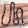 1 Strand Natural Stone Faceted Rondelle Beads 6.5×7.5mm, 38cm Loose Gemstone Beads For DIY Bracelet Necklace Jewelry Making
