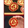 Badge Learning Lei Feng Brooch Volunteer Round Chest Badge Service Medal for the People Commemorative Medal Badge Chest Badge Gift