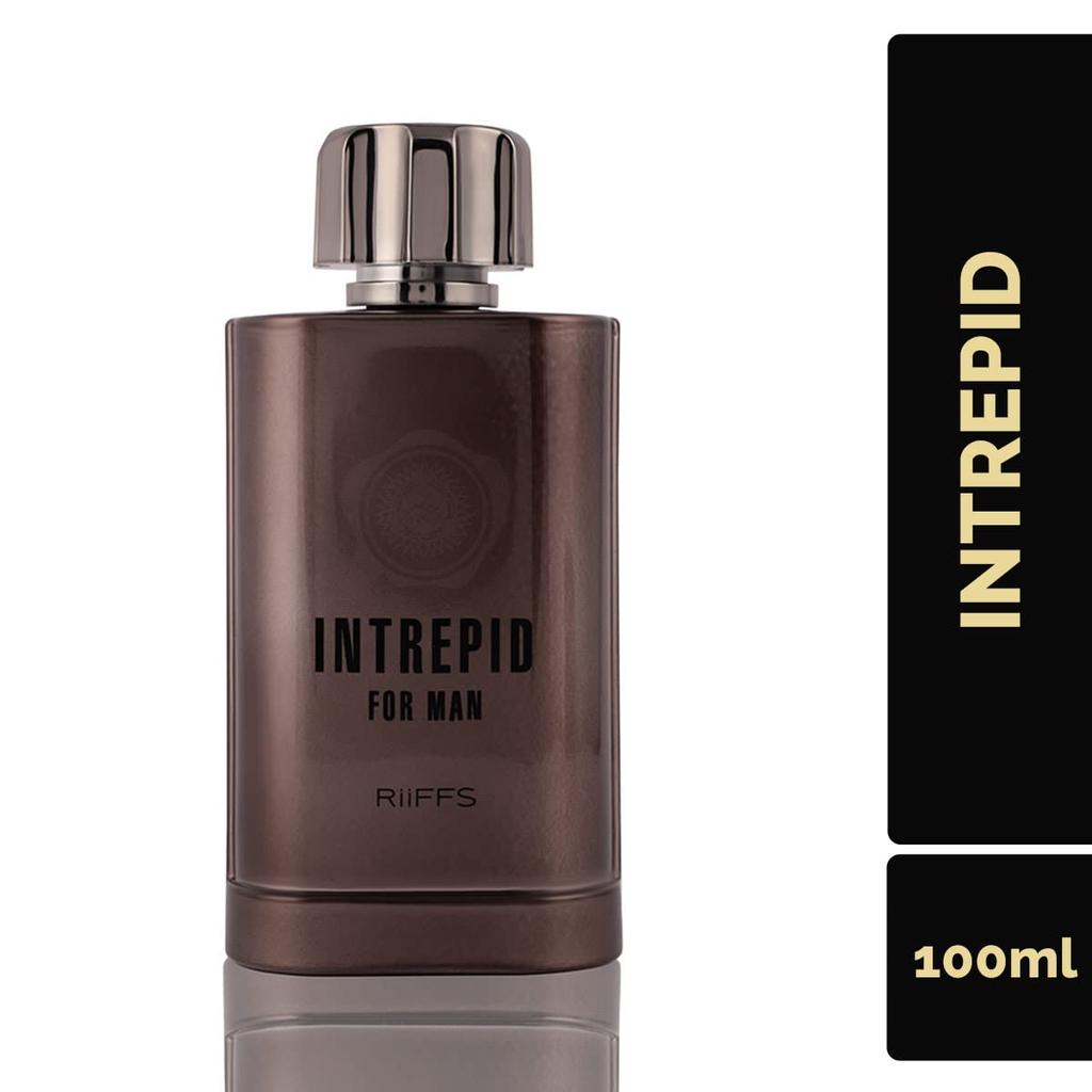 RiiFFS Intrepid Imported Long Lasting 100ml Men Perfume, Citrus, Floral & Sweet, Soothing Fragrance