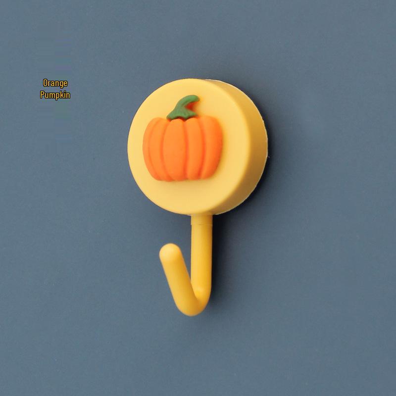 Cute Nordic Style Cartoon Hooks - No-Marke Adhesive, Ideal for Student Dorms