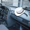 Soporte para sombreros de vaquero para camioneta, SUV, automóvil, soporte para sombreros con ventosa, colgador universal para sombreros, organizador para sombreros